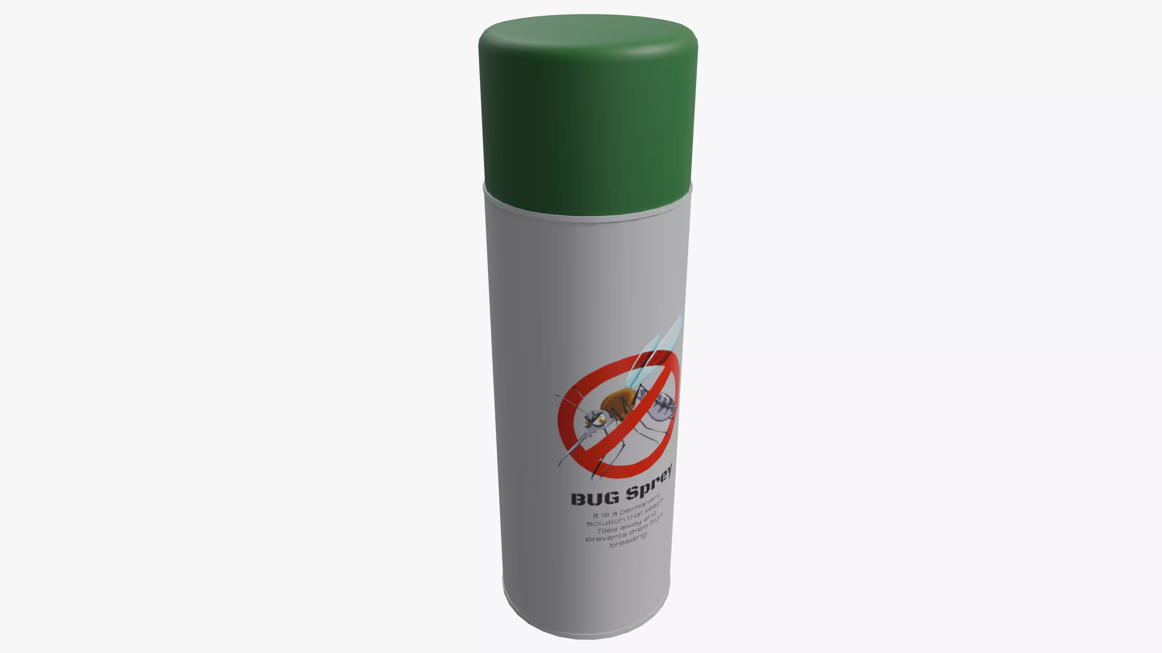 Bug Spray Low-poly 3D model_0