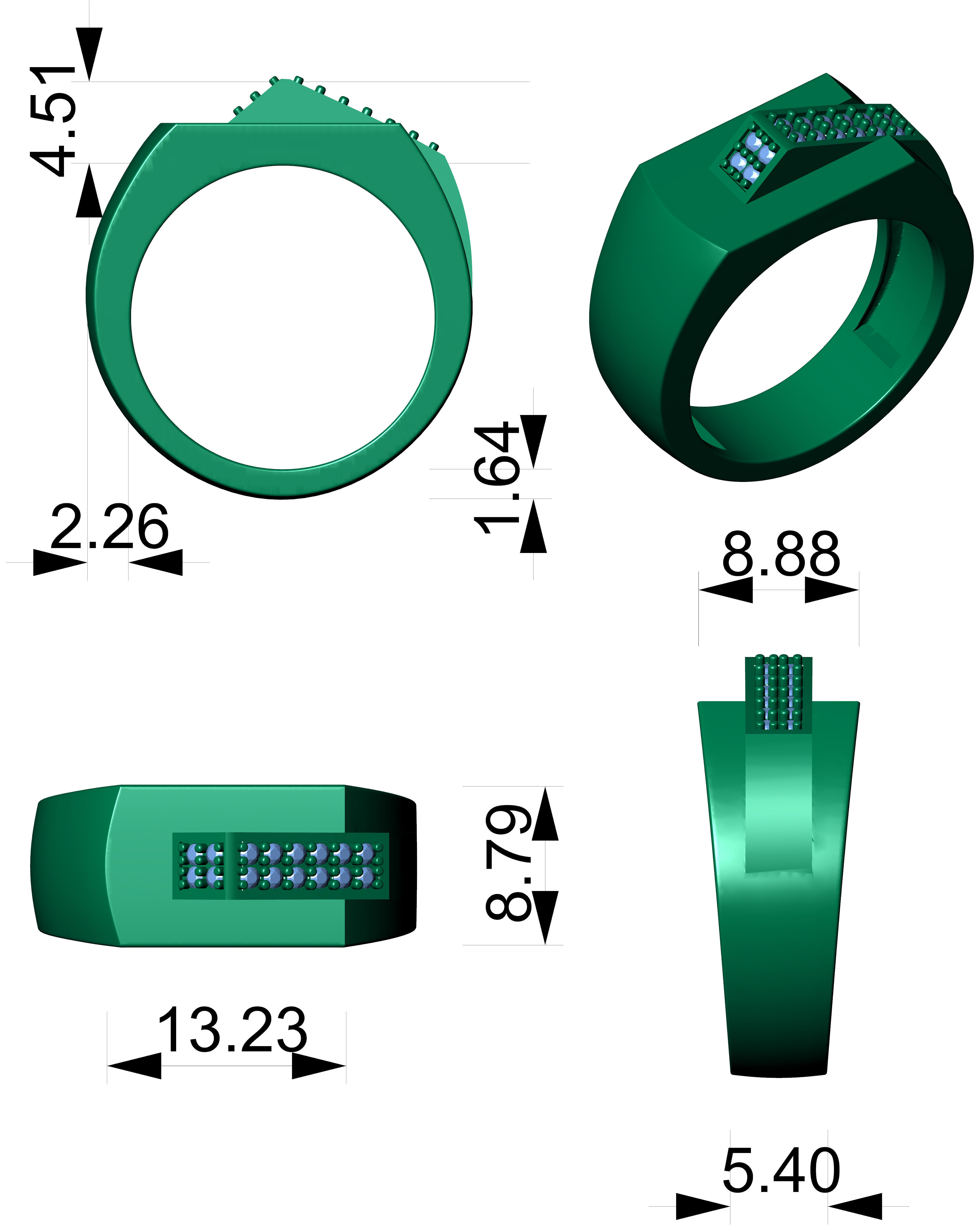 RING006 3D print model_6