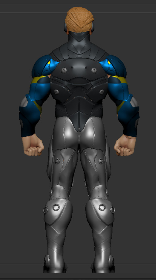 Cyclops Future Force Armor 3D print model_20