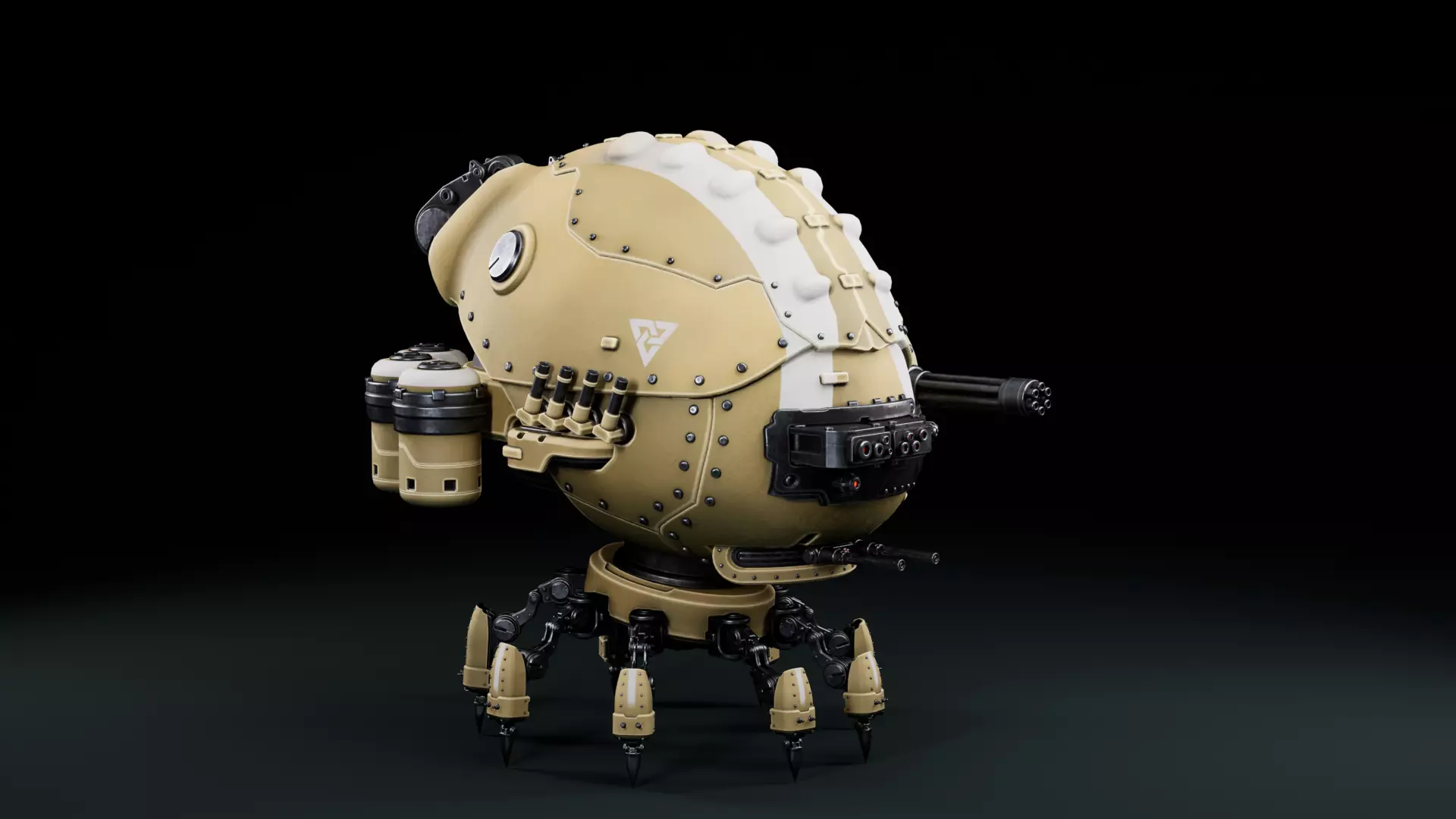 Etasphera29 Low-poly 3D model