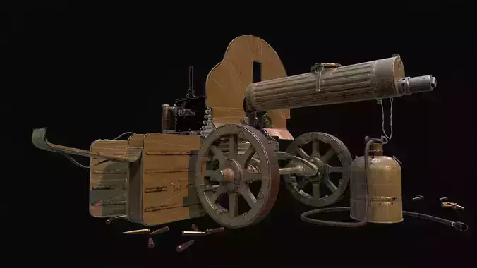 Maxim Machine Gun