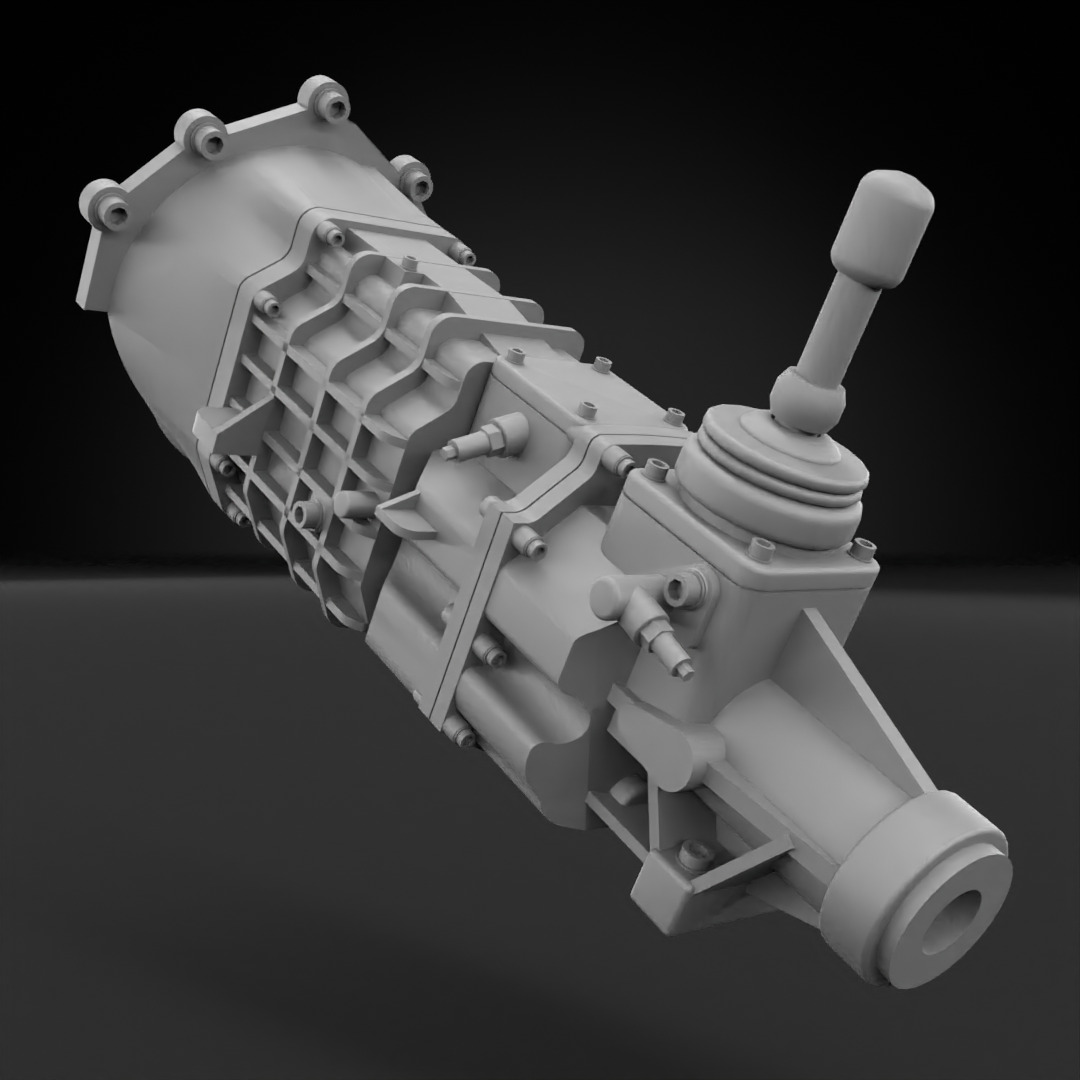 Big Block V8 - Fuel Injected 3D print model_3