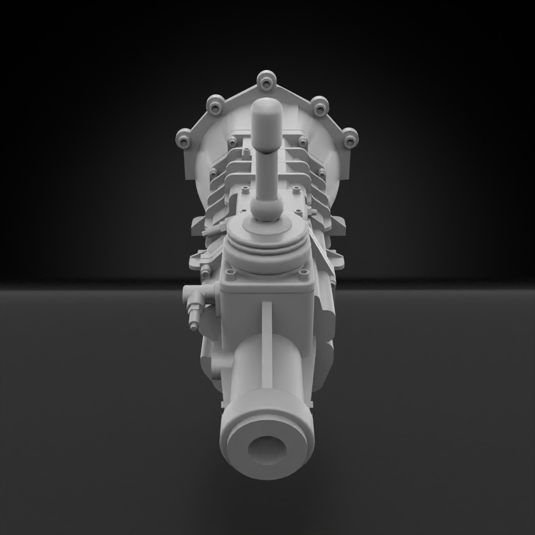 Big Block V8 - Fuel Injected 3D print model_4