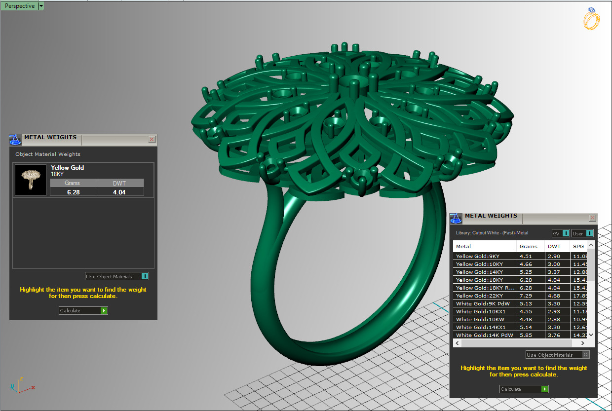 turkish ring 3D print model_2