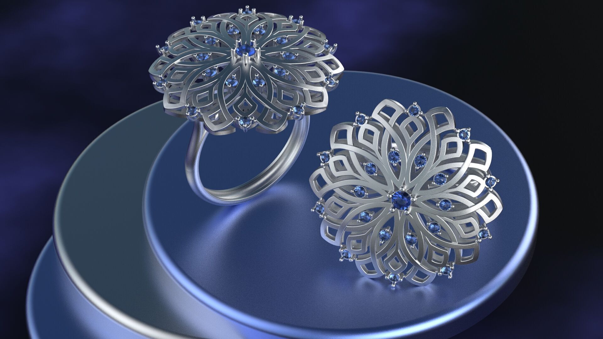 turkish ring 3D print model_16
