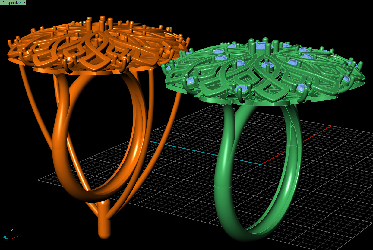 turkish ring 3D print model_10