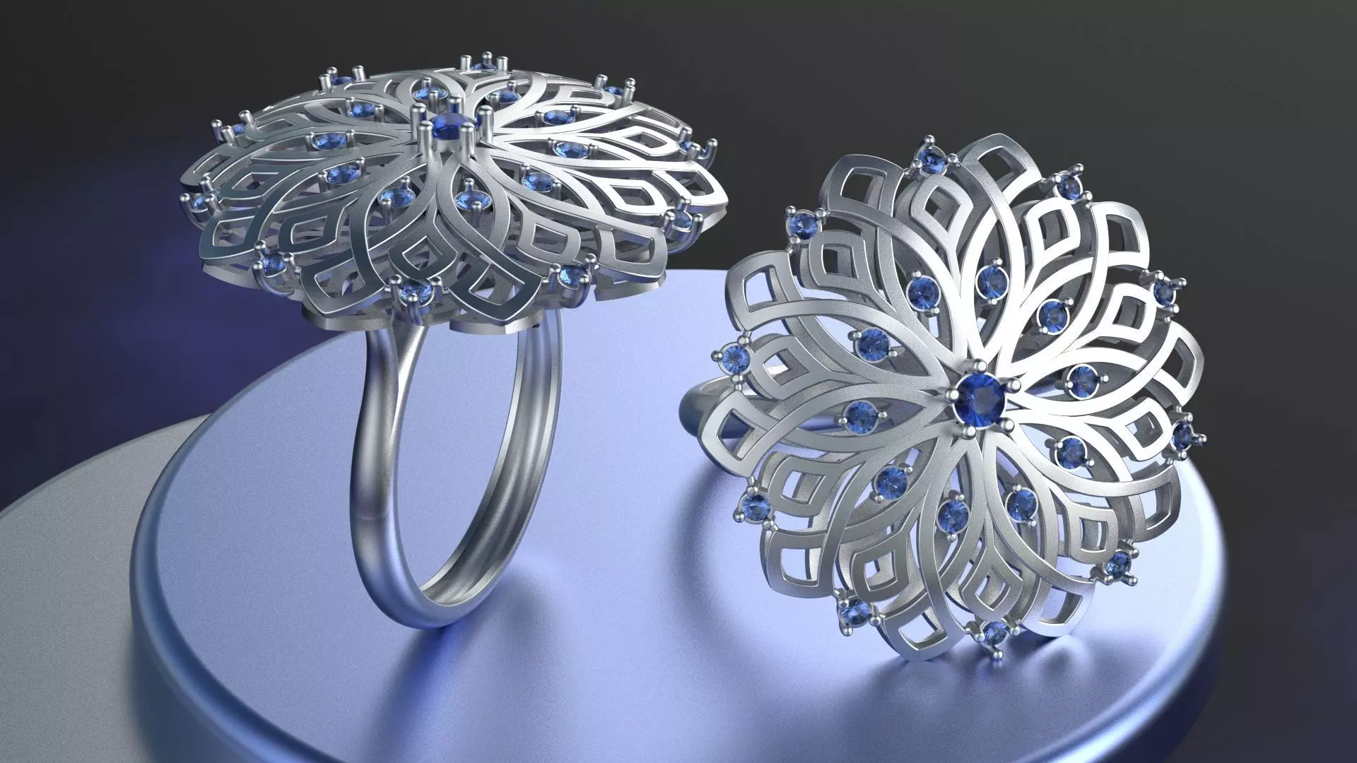 turkish ring 3D print model_0