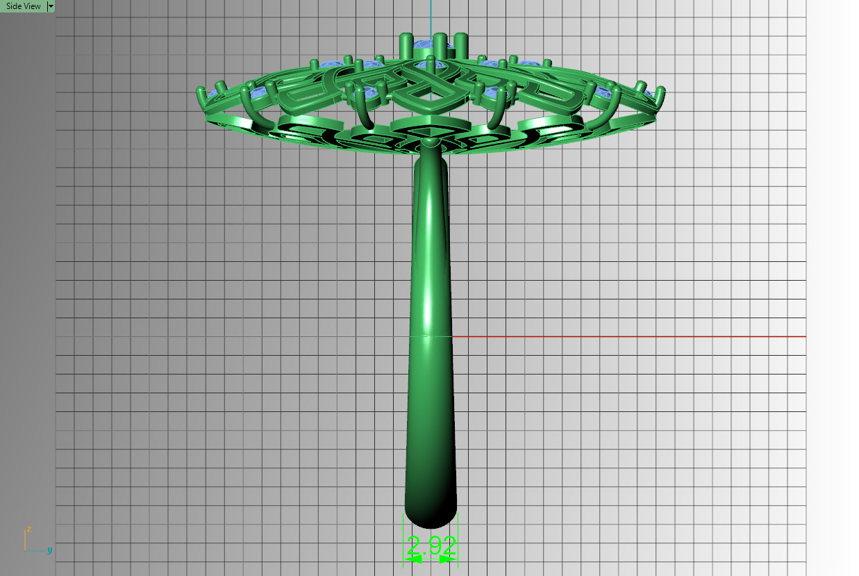 turkish ring 3D print model_20