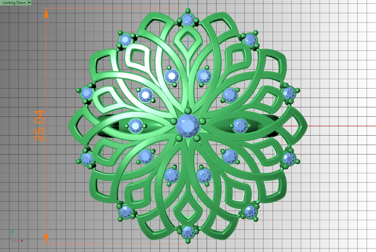 turkish ring 3D print model_19