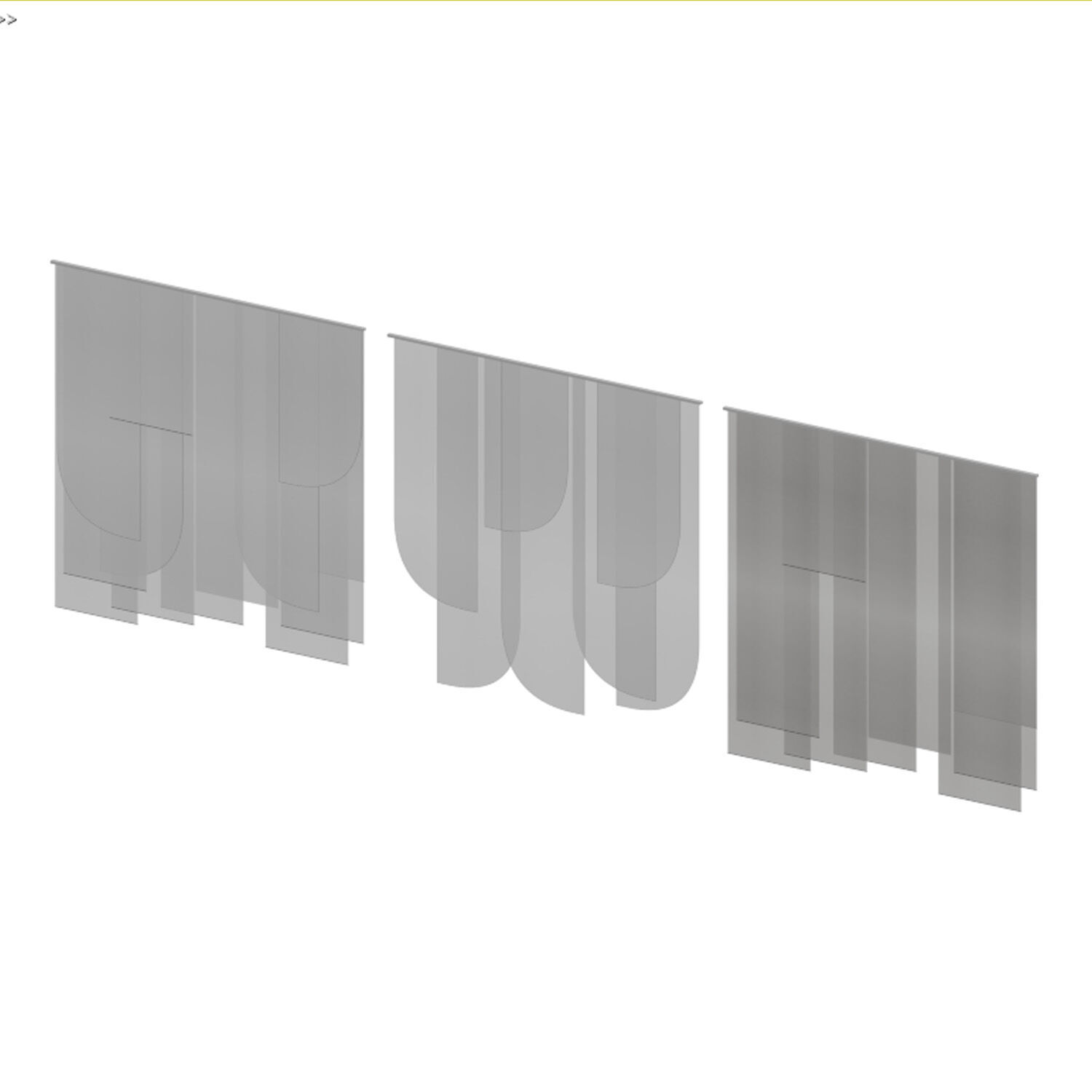 Curtain 05 3D model_4