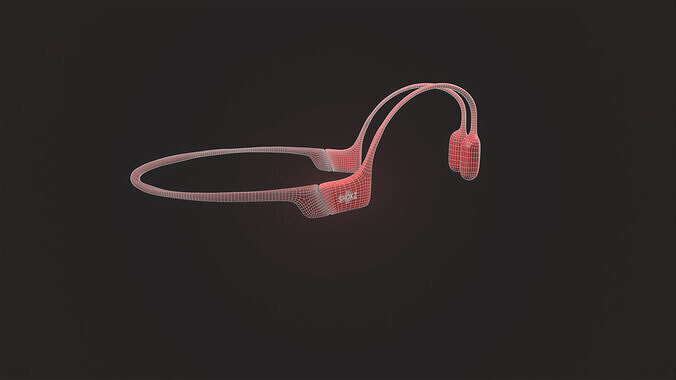 Shokz Headphone Low-poly 3D model