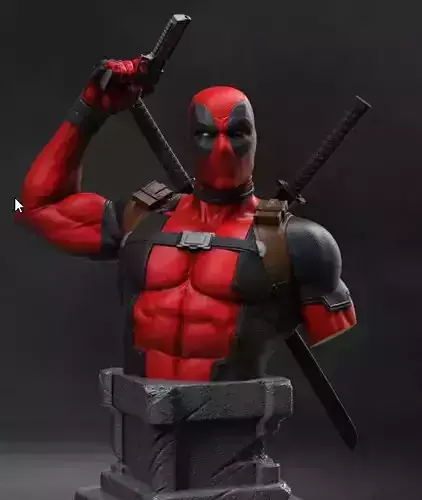 Deadpool 2024  Bust