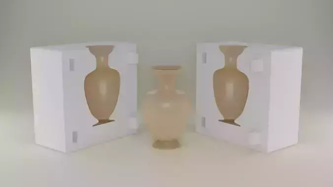 3D ceramic mold 3D print model