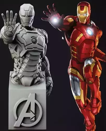 Ironman Bust - Marvel - 20cm