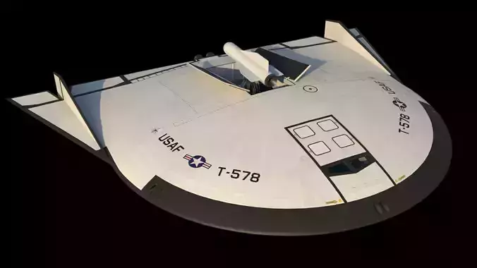 Lenticular Reentry Vehicle 3D model