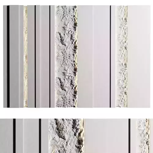 Headboard 3d Wall Panel 3D model