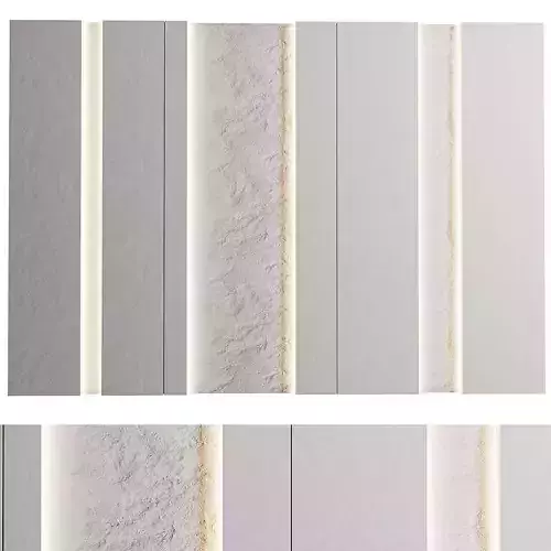 Headboard 3d Wall Panel 3D model