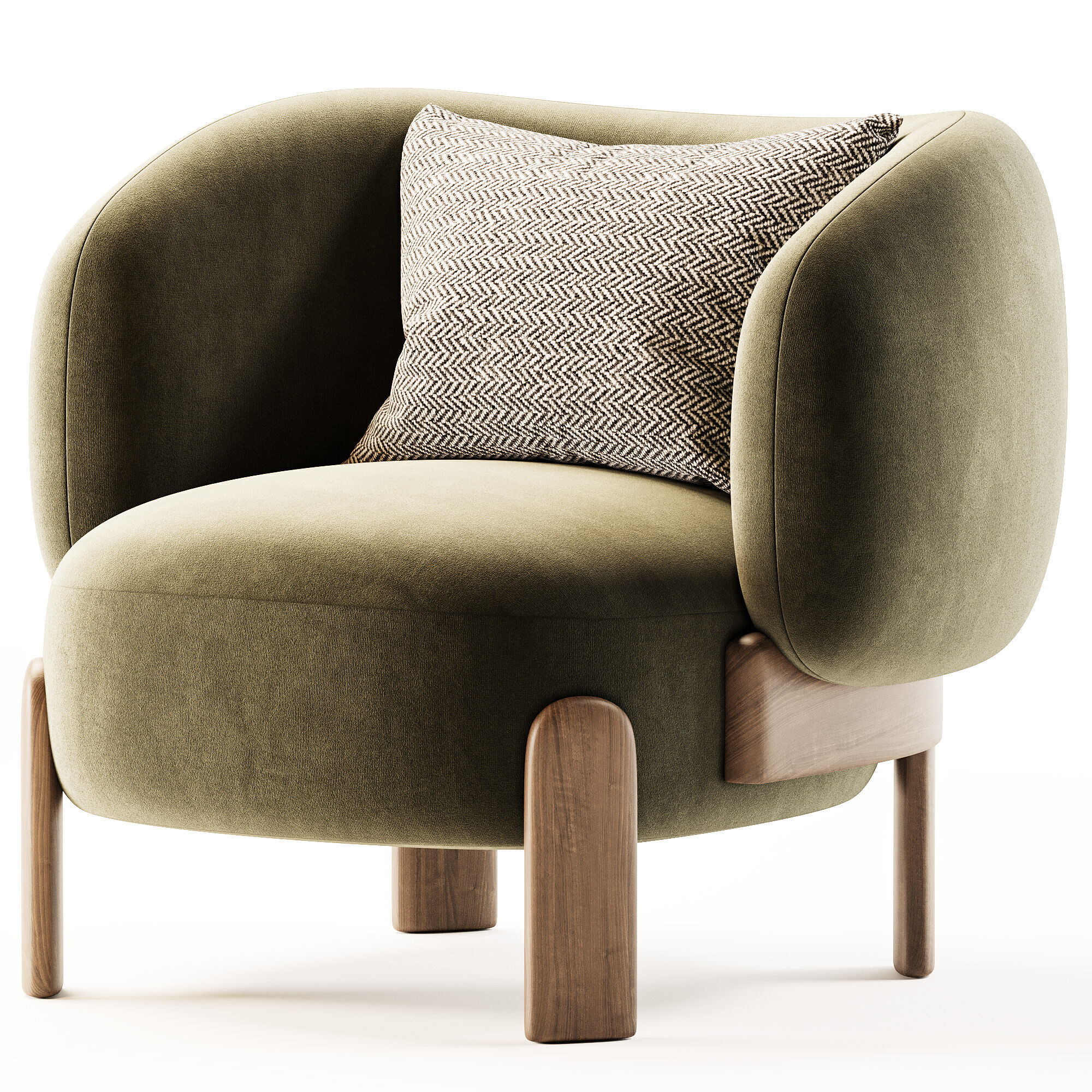 LINIA Armchair 3D model_5