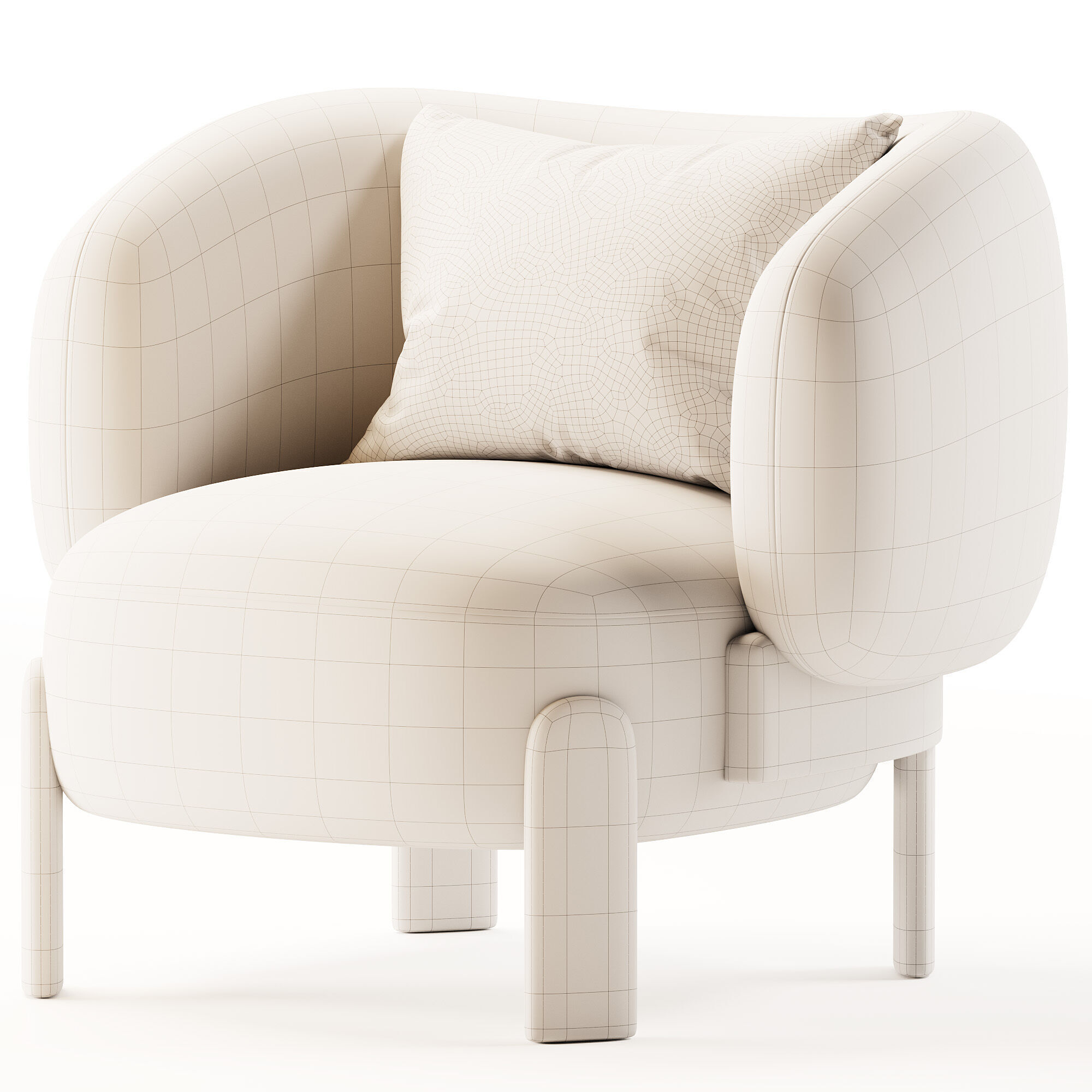 LINIA Armchair 3D model_6