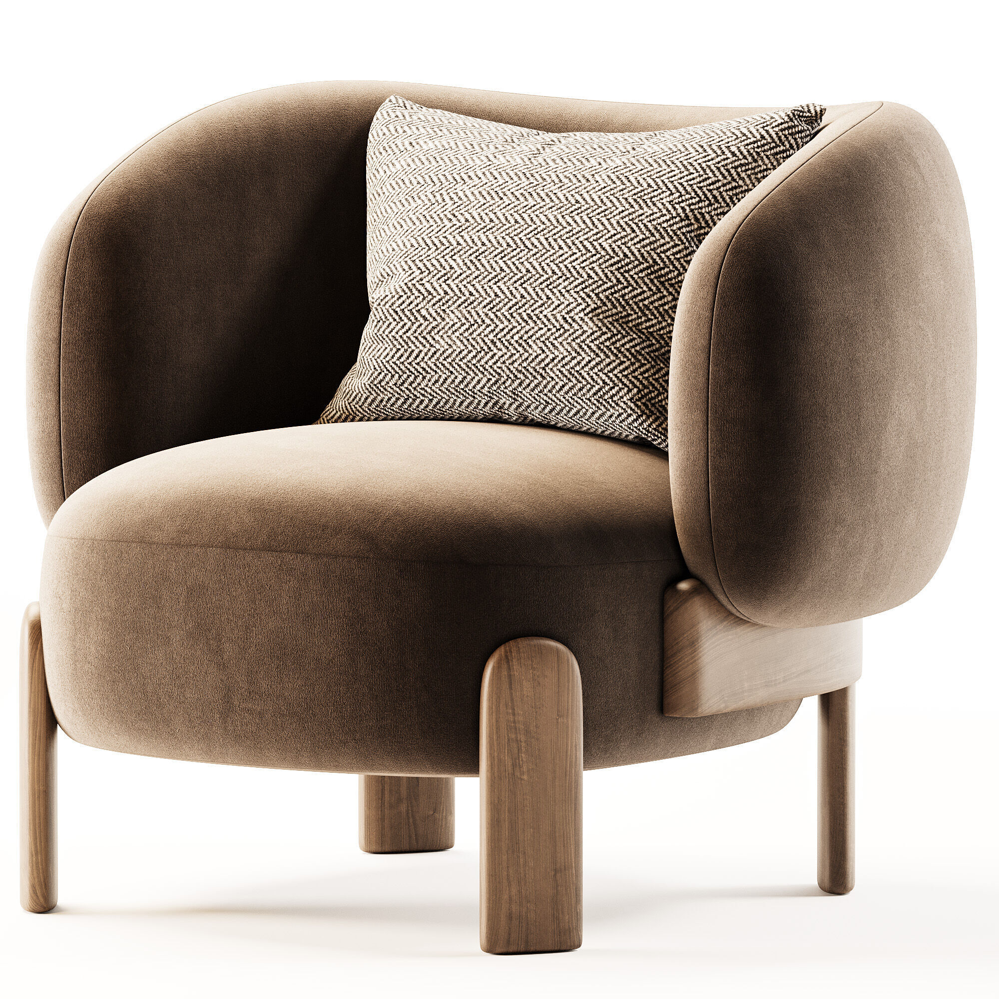 LINIA Armchair 3D model_2