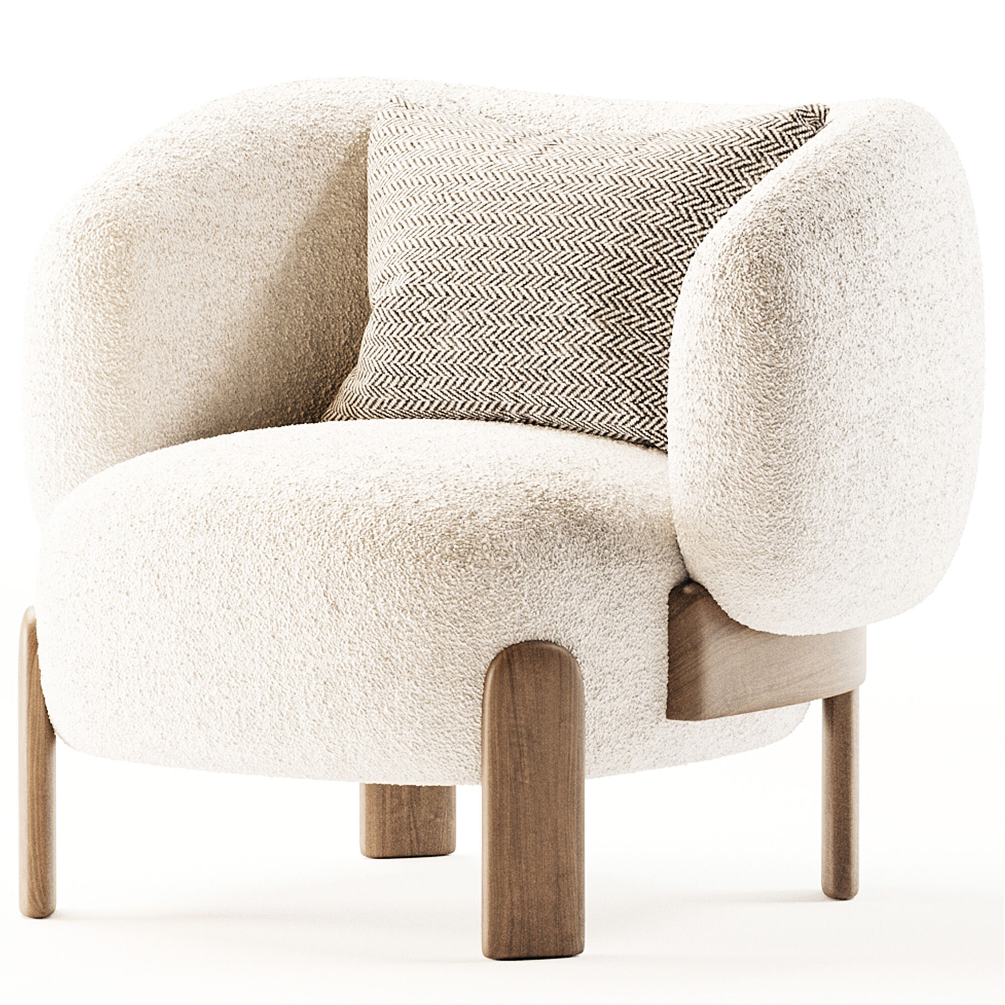 LINIA Armchair 3D model_4