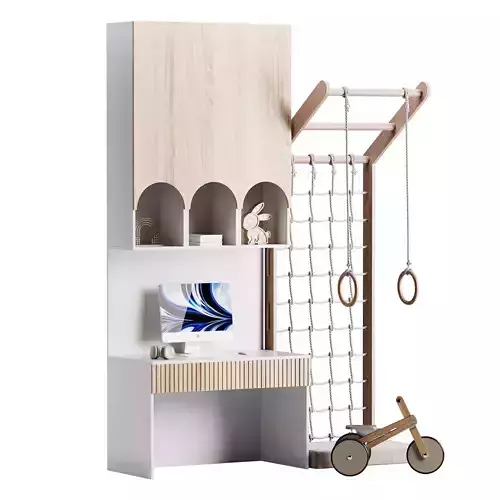 Modern Workplace 05 3D model