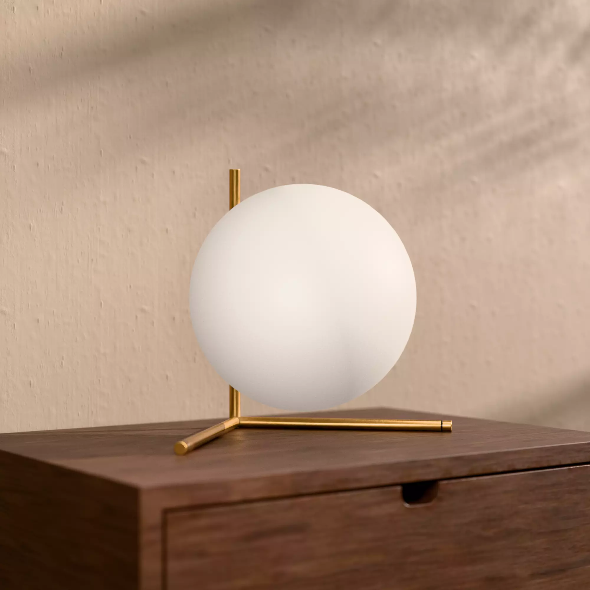 Table Lamp Low-poly 3D model