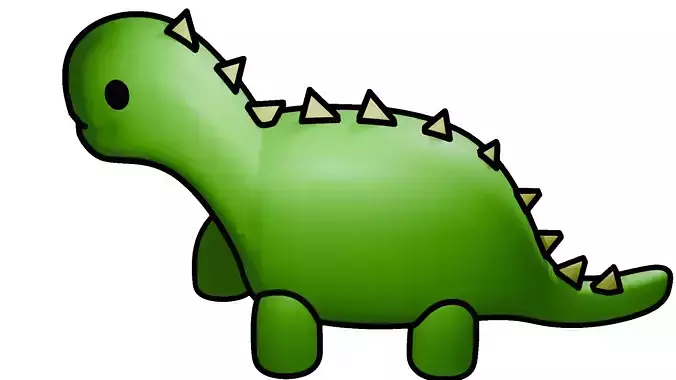 Dinosaurio para Juegos y Juguetes Dinosaur for Games and Toy