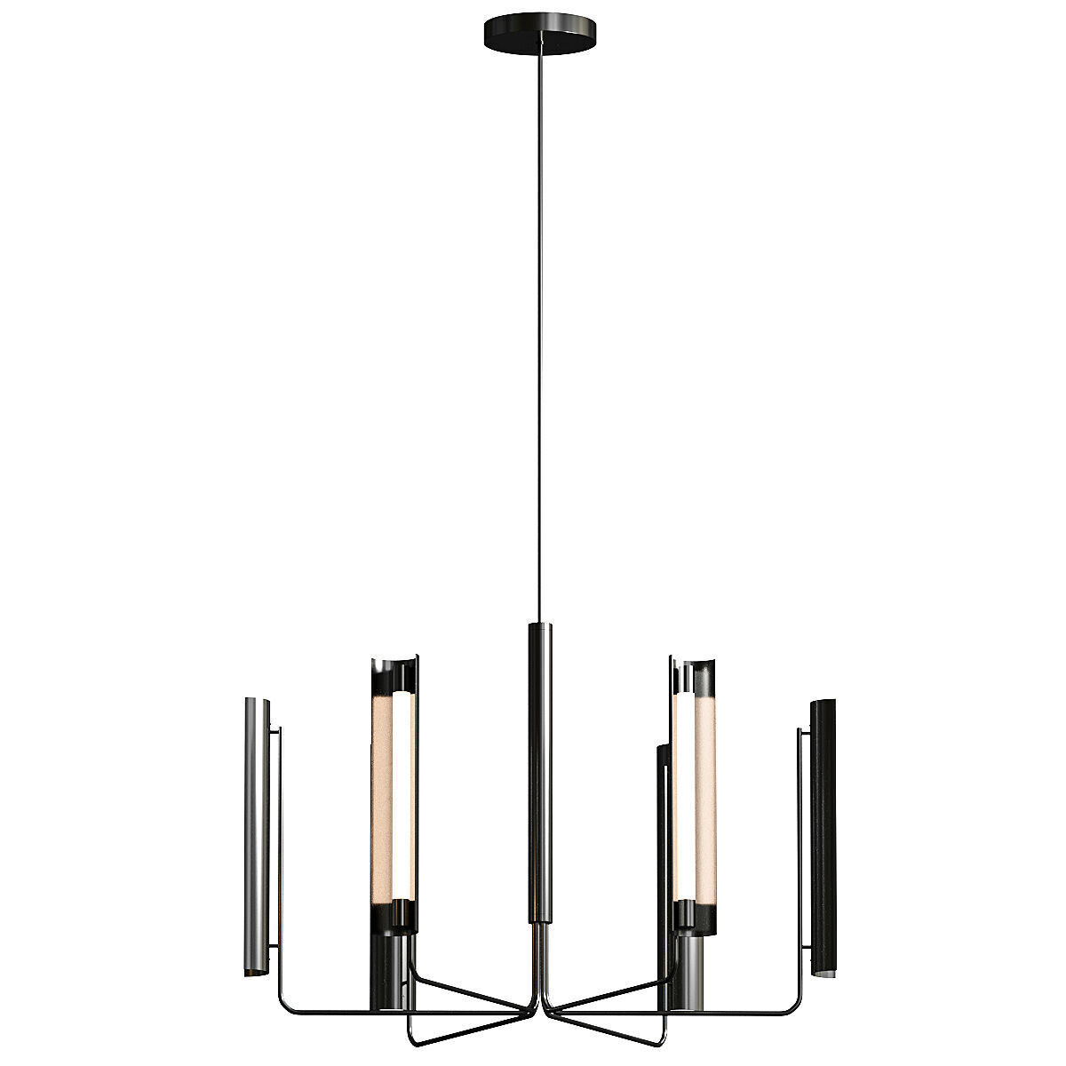 Kelly Wearstler Carson Six Light Pendant Lamp 3D model_2