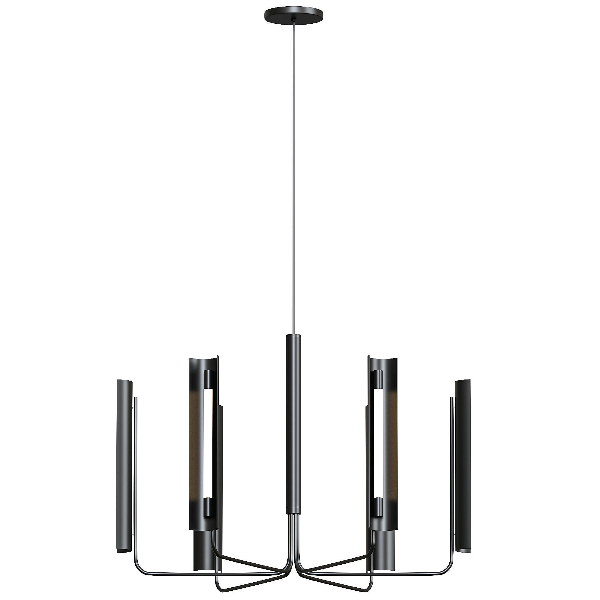 Kelly Wearstler Carson Six Light Pendant Lamp  3D model_1