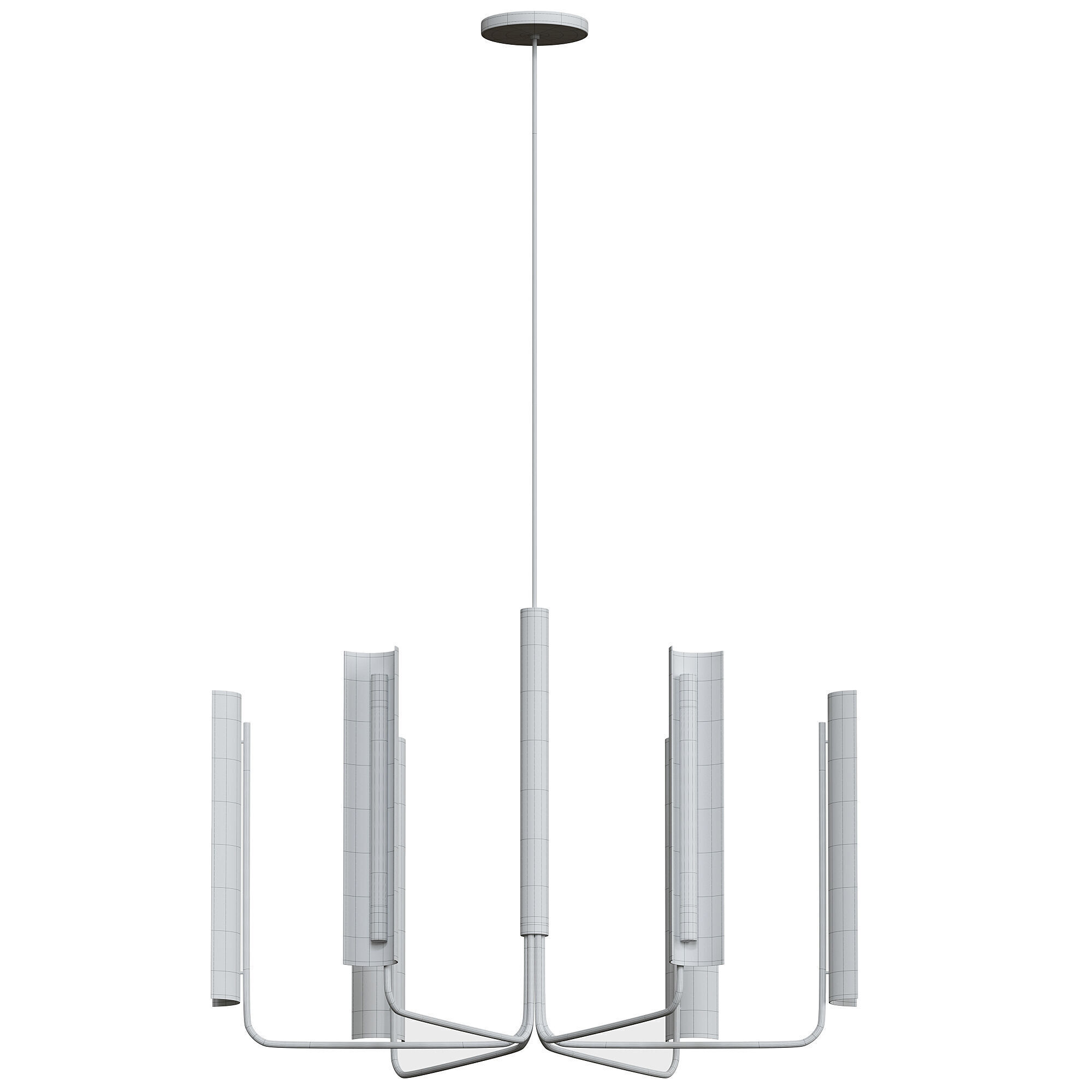 Kelly Wearstler Carson Six Light Pendant Lamp  3D model_2