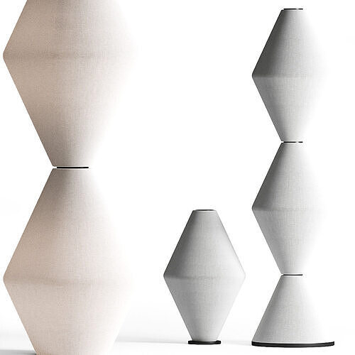 De Padova Helium Floor Lamp 3D model