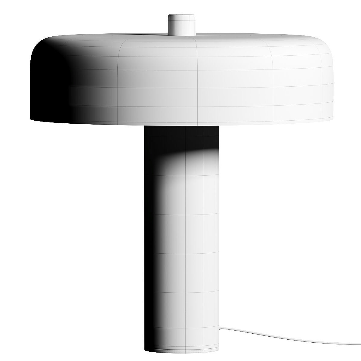 Blu Dot Punk Table Lamp 3D model_2