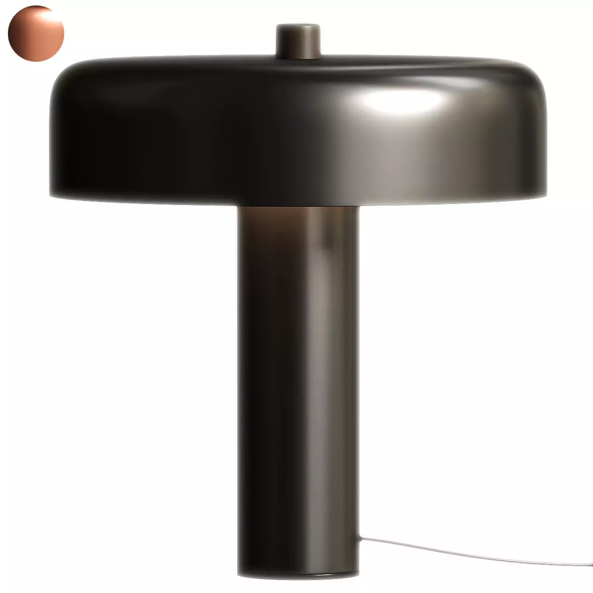Blu Dot Punk Table Lamp 3D model_0