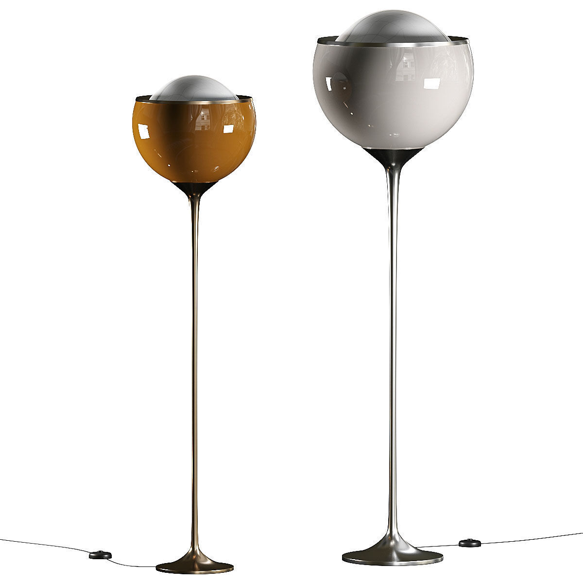 iGuzzini Clan Floor Lamp 3D model_3
