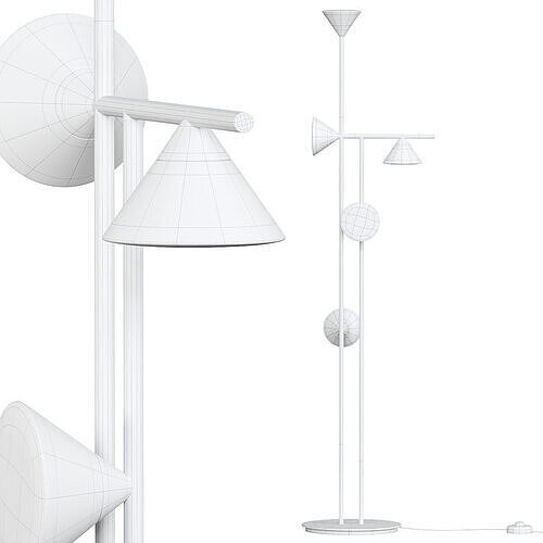 Tooy Linfa Floor Lamp 3D model