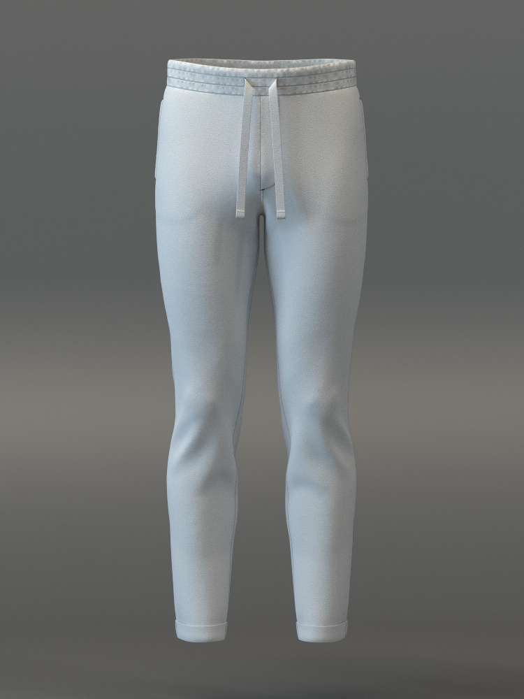 Joggers Pants 3D model_6