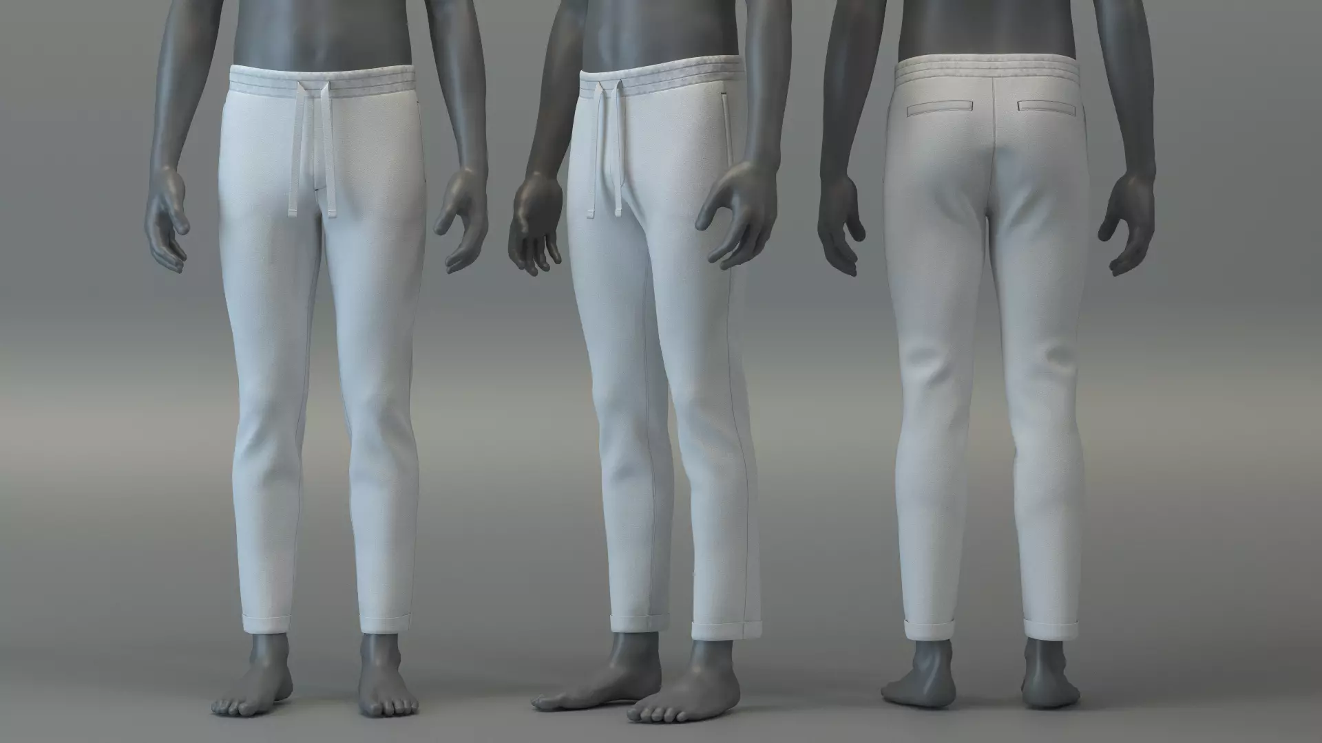 Joggers Pants 3D model_0