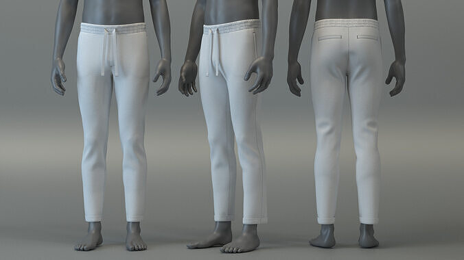 Joggers Pants 3D model