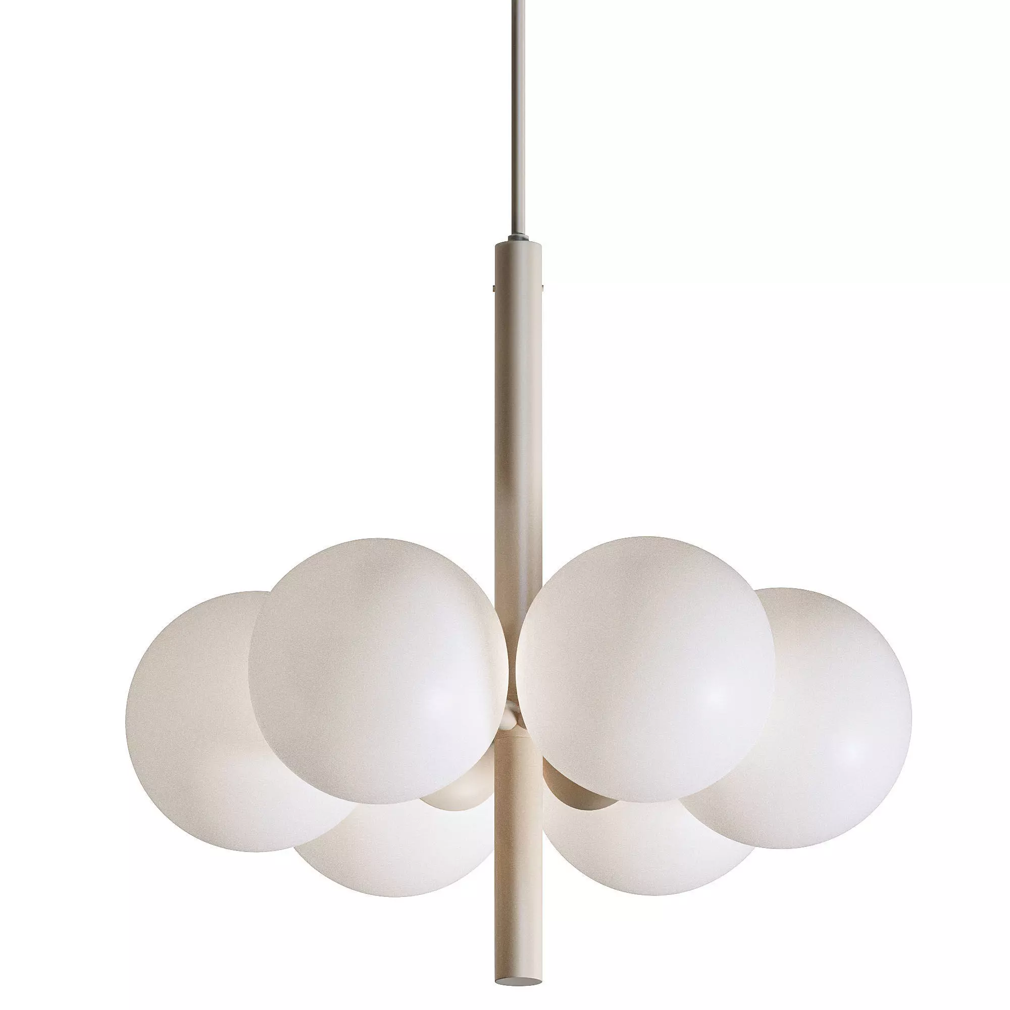 Kaiser Leuchten Opaline Chandelier 3D model