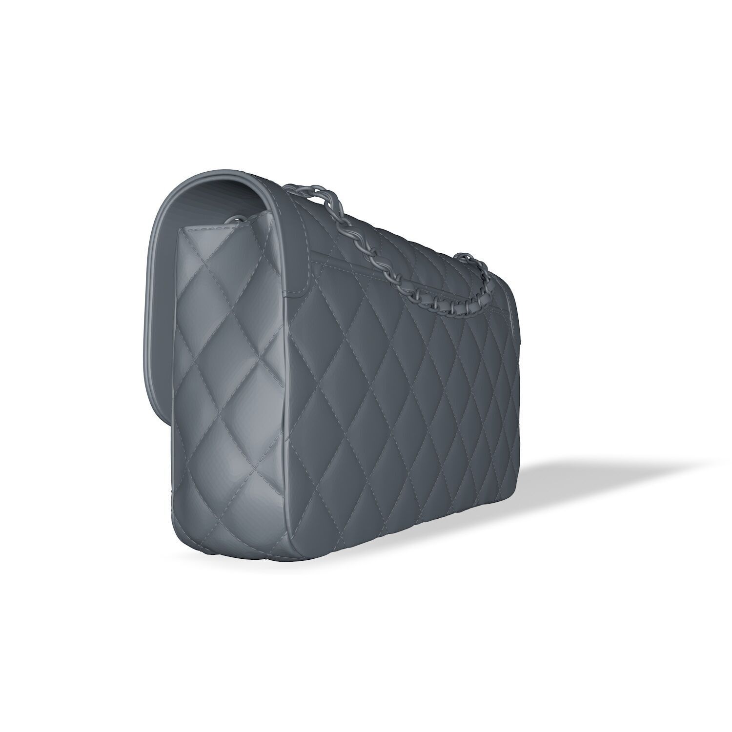 pink green chain 3D print model_13