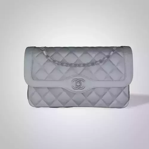 pink green chain 3D print model