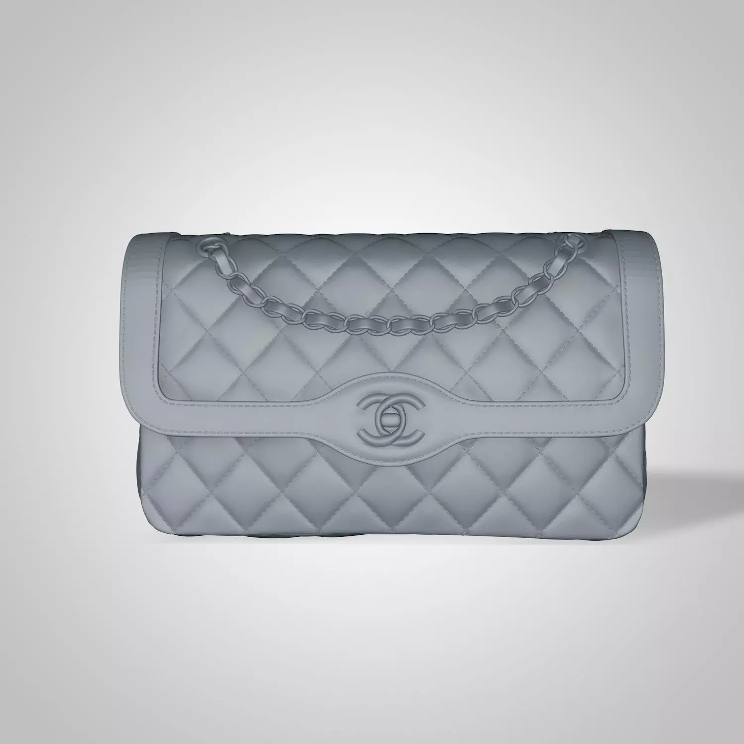 pink green chain 3D print model_0