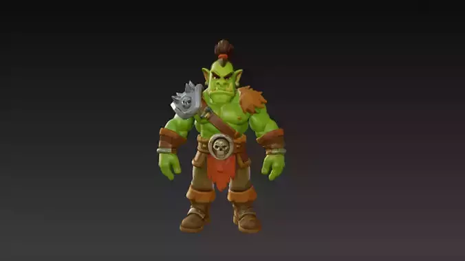 Orc  3D Character Model