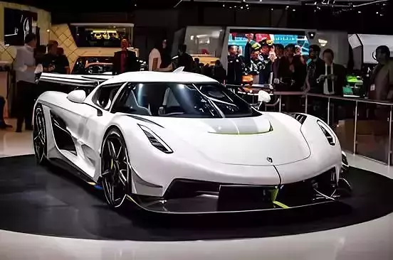 Koenigsegg Jesko A Masterpiece of Speed and Design Low-poly 3D model