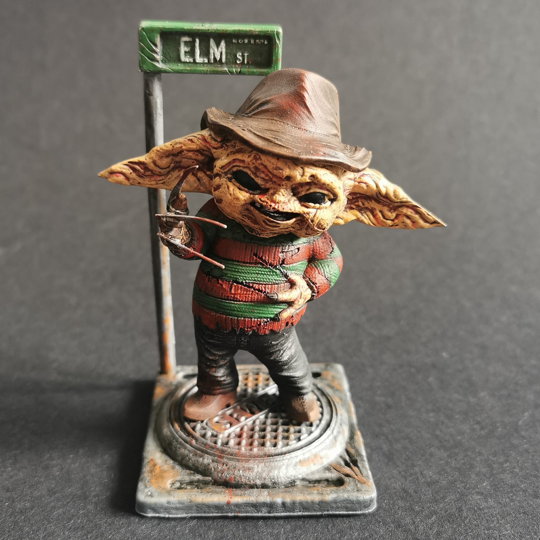 Grogu BabyFreddy - Nightmare on Elm Street 3D print model_3