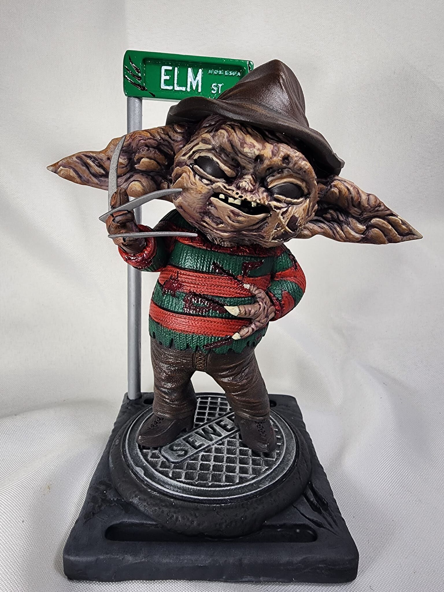 Grogu BabyFreddy - Nightmare on Elm Street 3D print model_2