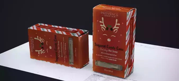 SUGAR CANDY CANE SCENTED SOAP 2024