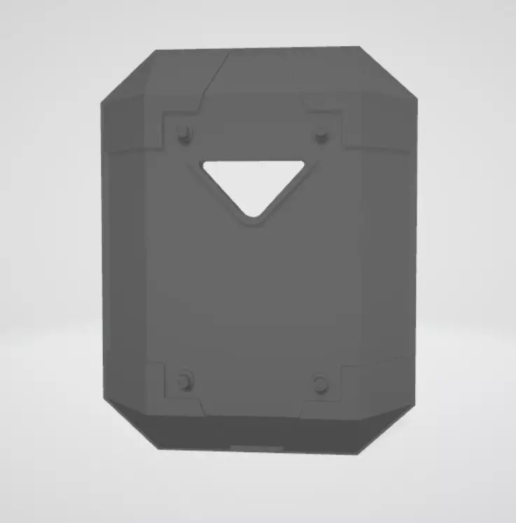 Armored Commando Riot Shield 3D print model_0