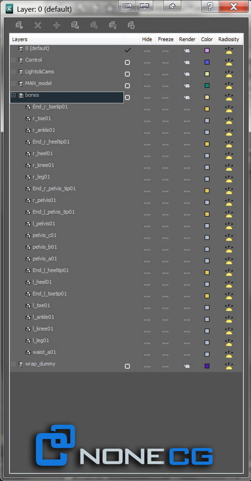 Adult Male Legs and Feet 3D model_12